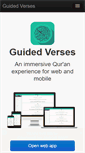 Mobile Screenshot of guidedverses.com