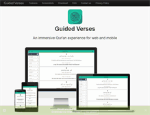 Tablet Screenshot of guidedverses.com